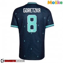 Moške Nogometnih dresov Nemčija Leon Goretzka #8 Gostujoči SP 2026 Kratki rokavi